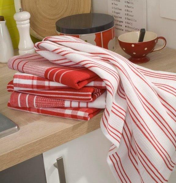 Angrie rouge torchons